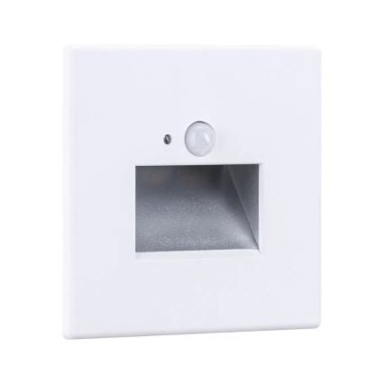 Paulmann  93133 - LED/1,2W Schodišťové svítidlo se senzorem EDGE 230V bílá